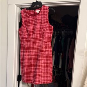 Pink Tweed Chanel Style Dress